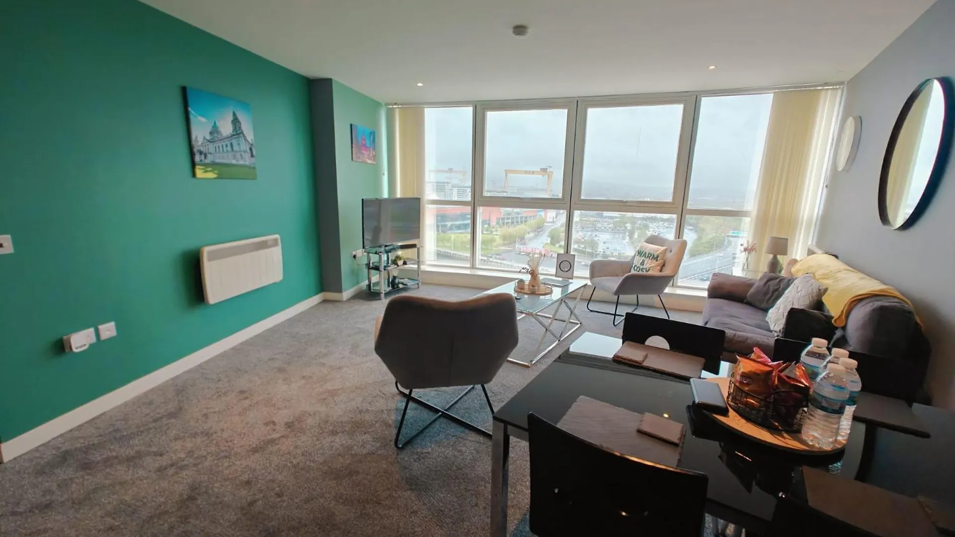 아파트 2Br Stunning City Centre Apt 벨파스트